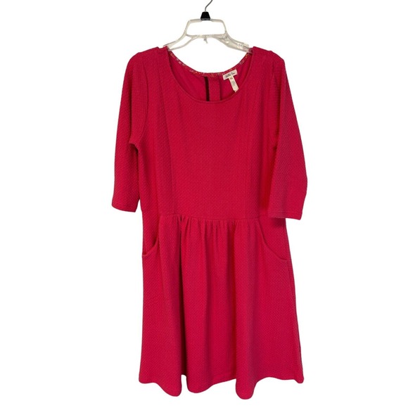 Matilda Jane‎ Pink Midi Dress Women Size XL - Picture 1 of 4